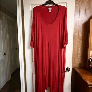 Red Maxi Dress